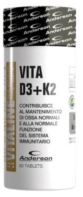 VITA D3 + K2 60TABS - ANDERSON