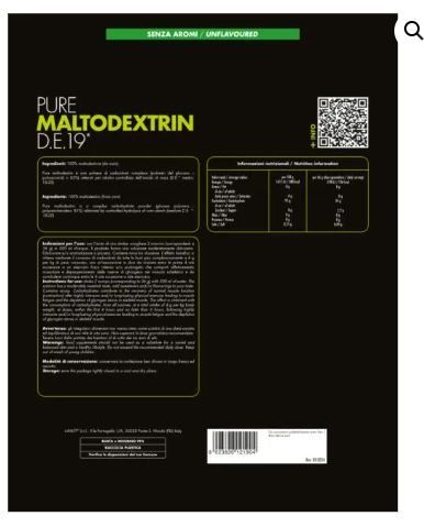 PURE MALTODEXTRIN 1KG | +WATT