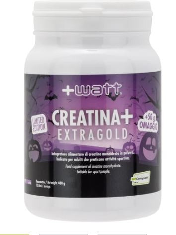 CREATINA EXTRAGOLD CREAPURE  HALLOWEEN 400GR - +WATT