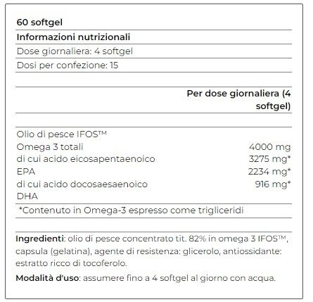 OMEGA 3 IFOS - YAMAMOTO NUTRITION