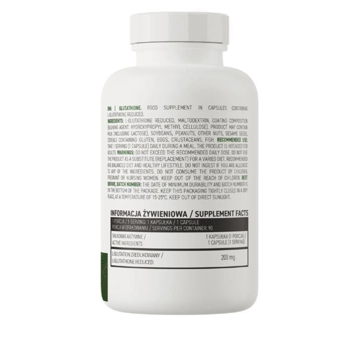 GLUTATHIONE VEGE 90 CPS  - OSTROVIT