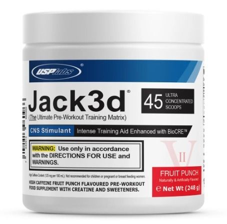 JACK 3D PRE WORKOUT NEW VERSION - USP LABS