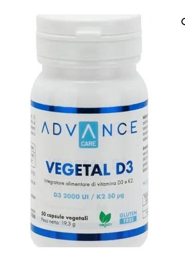 VEGETAL D3 2000 UI K2 50 CAPS - +WATT