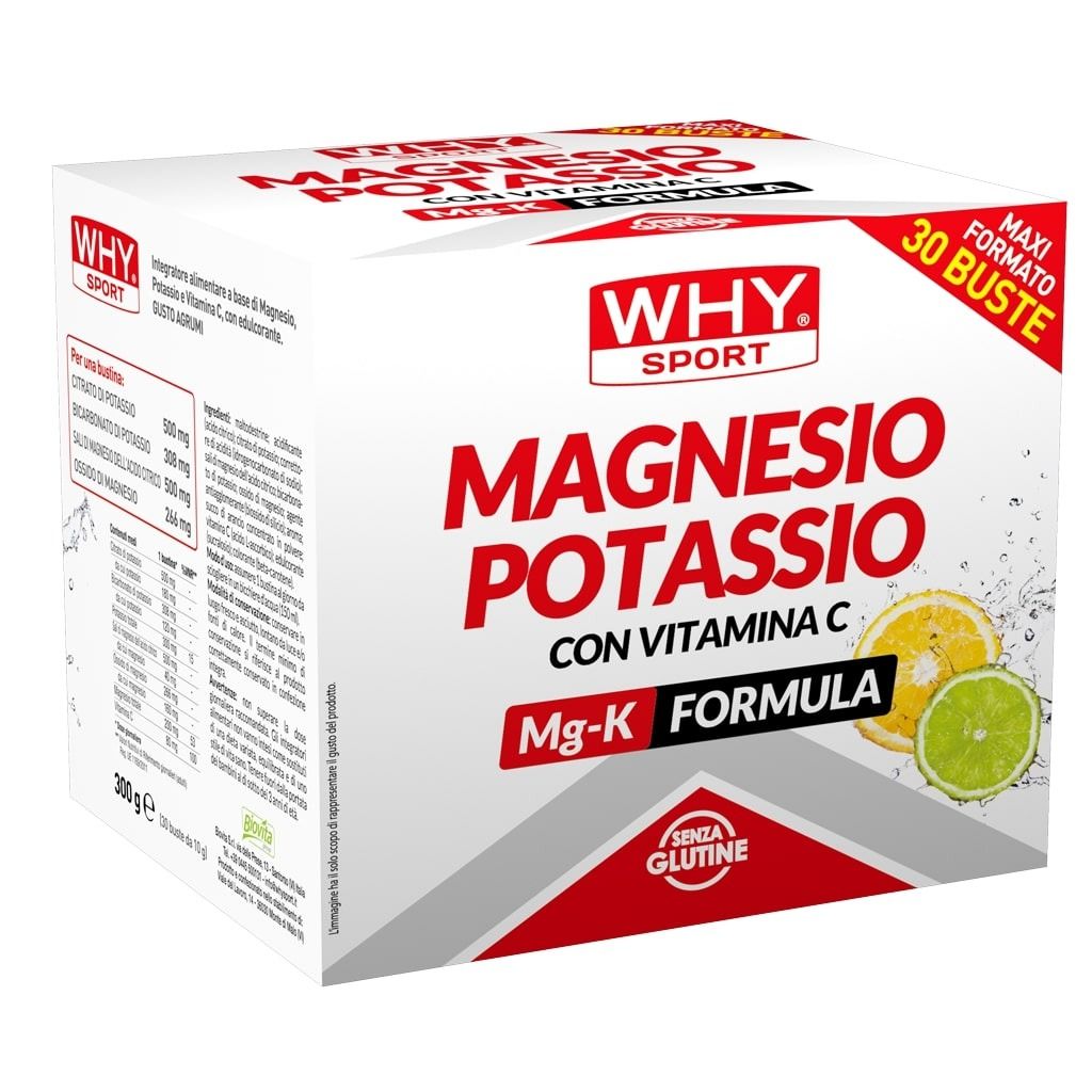 MAGNESIO E POTASSIO 30 BUSTINE - WHY SPORT