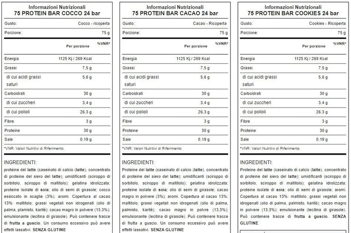 75 PROTEIN BAR - WHY SPORT