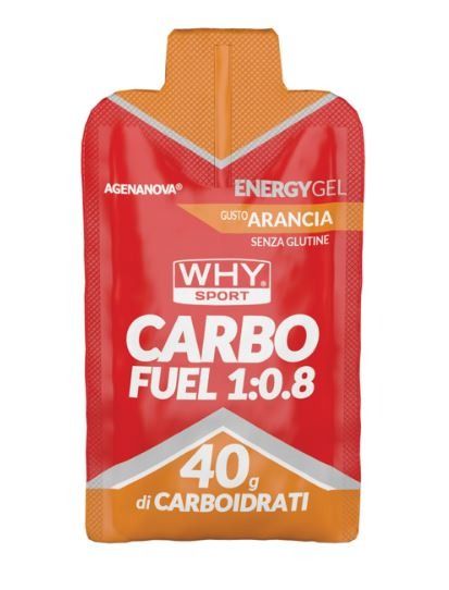 CARBO FUEL 1:0:8 ARANCIA 60 ML - WHY SPORT