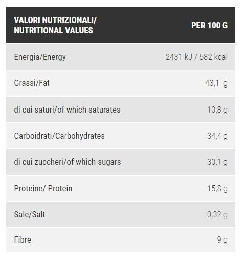 BURRO D'ARACHIDI E FONDENTE  BIGUSTO 350 GR - PRO NUTRITION