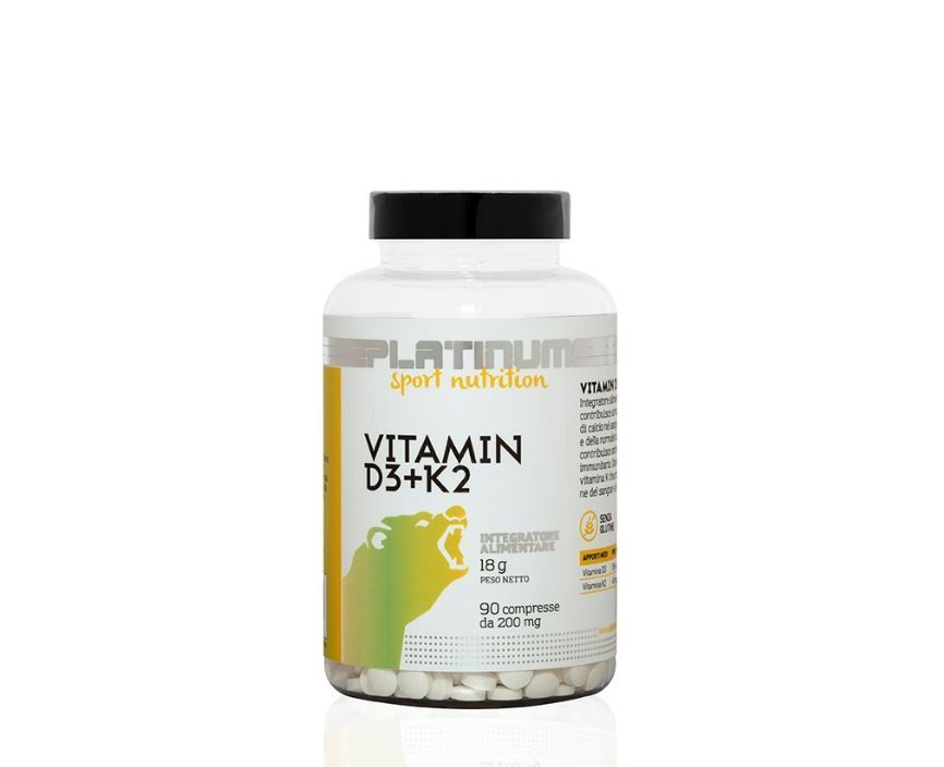 VITAMINA D3 + K2 90 CPR - PLATINUM