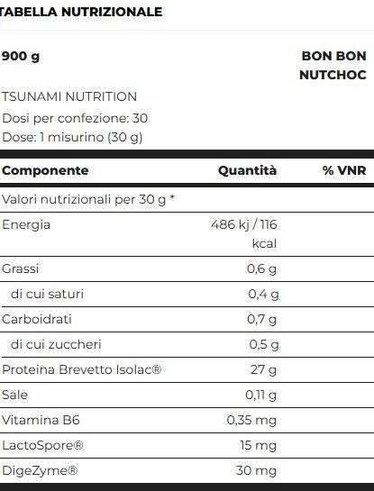 ISOLATE PURE PROFESSIONAL 900 GR - TSUNAMI