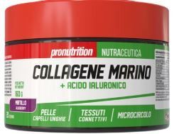 COLLAGENE MARINO + ACIDO IALURONICO 160GR - PRONUTRITION