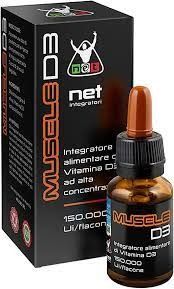 MUSCLE D3 - Integratore Vitamina D3