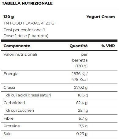 FLAPJACK  BAR 120GR - TSUNAMI