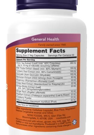 SUPER ANTIOXIDANTS 120CAPS - NOW