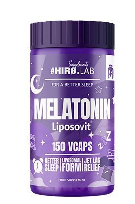 MELATONIN LIPOSOVIT 150CAPS - HIRO LAB