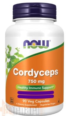 CORDYCEPS 750MG 90CPS - NOW