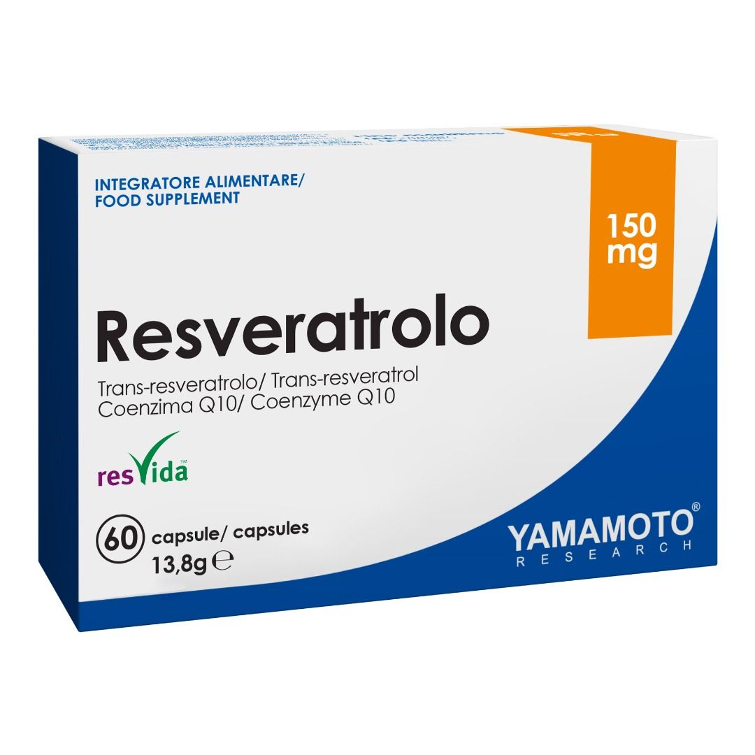 RESVERATROLO RESVIDA™ 60 CPS - YAMAMOTO NUTRITION