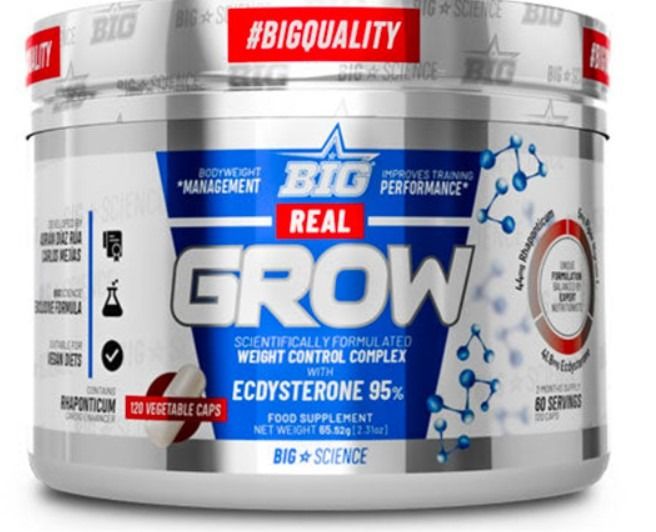 REAL GROW 120 CAPS - MAX PROTEIN -