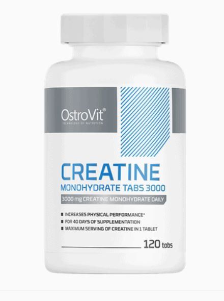 CREATINE MONOIDRATO 3000 MG 120 CPS - OSTROVIT