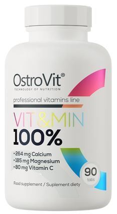 VIT&MIN 100%  90TABS - OSTROVIT
