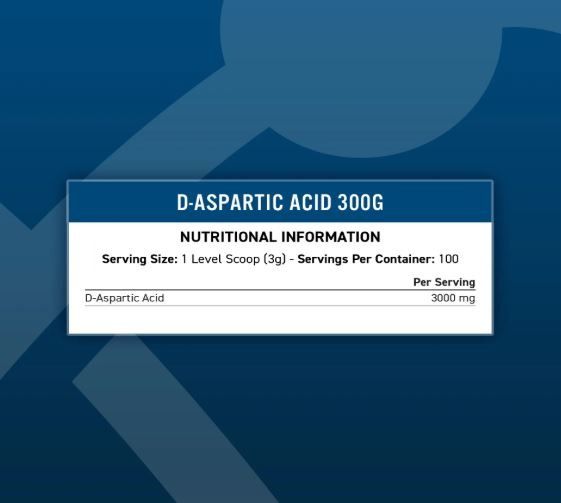 D-ASPARTIC ACID 300 GR - APPLIED NUTRITION