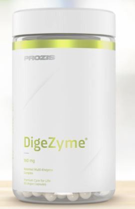 DIGEZYME 160MG 90VEG CAPS - PROZIS