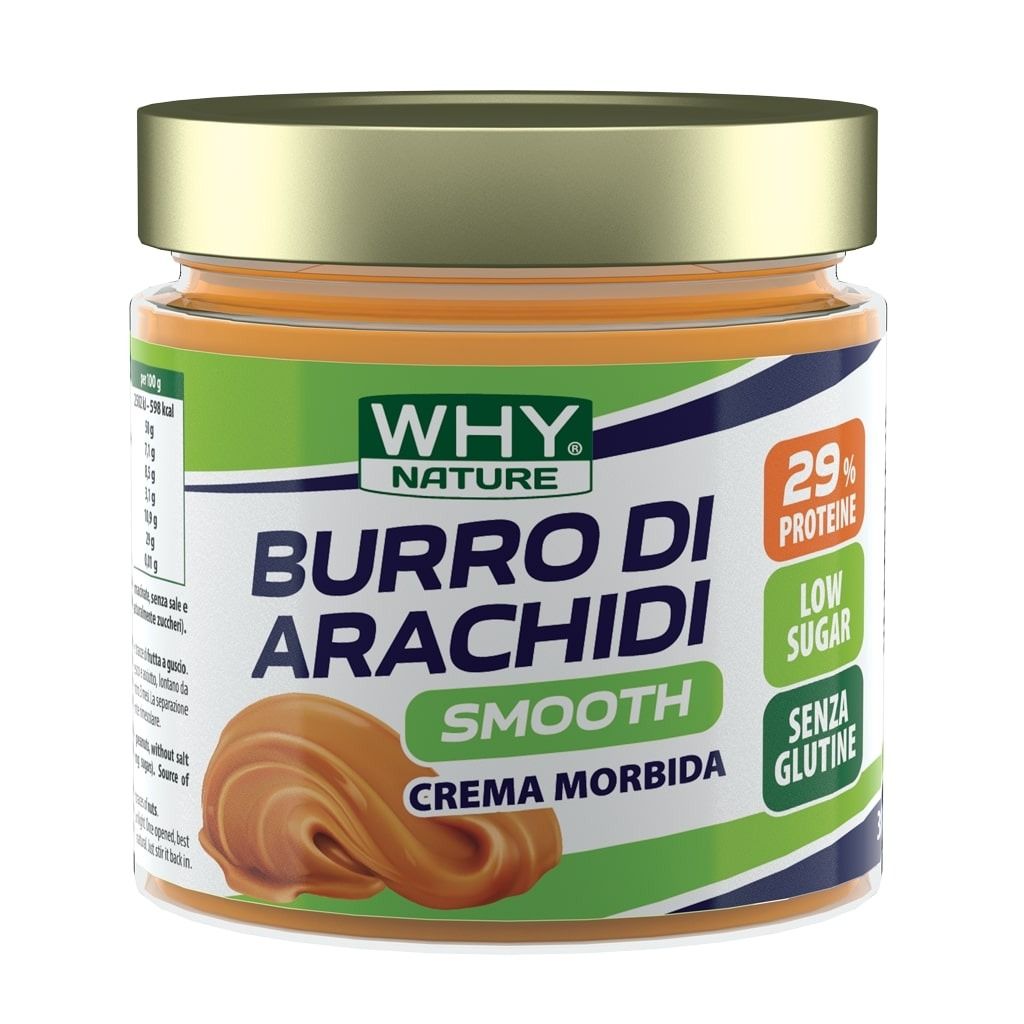 BURRO DI ARACHIDI 350 GR - WHY NATURE