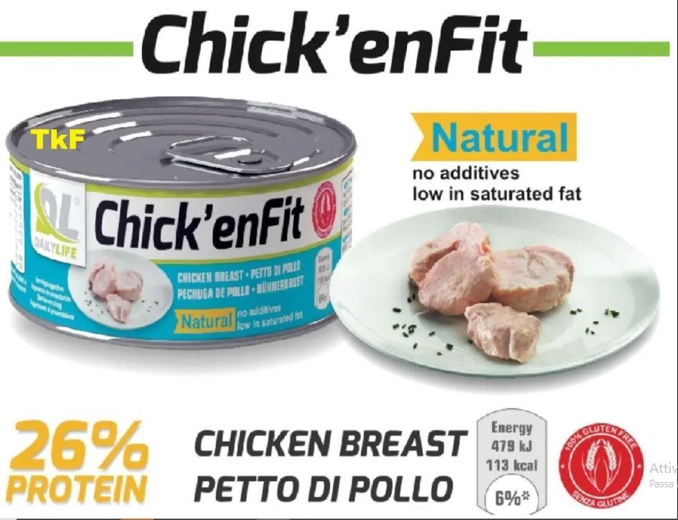 PETTO DI POLLO AL NATURALE  155 GR - DAILY LIFE