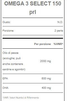 OMEGA 3 SELECT 150 CPS - JAMIESON