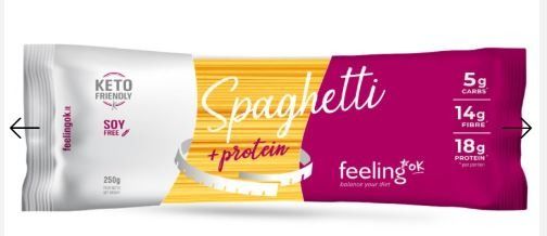 SPAGHETTI +PROTEIN  250 GR - FEELING