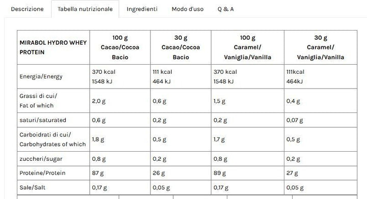 MIRABOL HYDRO90 WHEY PROTEIN 450GR - VOLCHEM