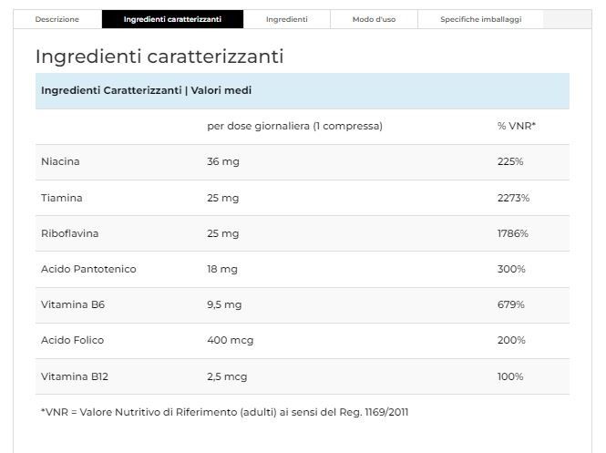 VITA B FORTE 60 CPR - ANDERSON