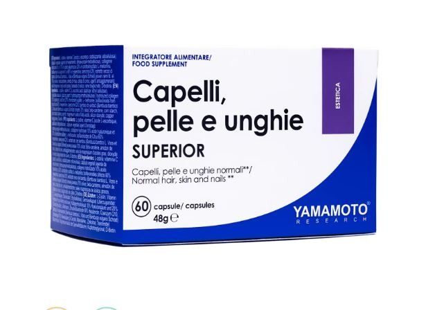 CAPELLI PELLE E UNGHIE  SUPERIOR - YAMAMOTO NUTRITION