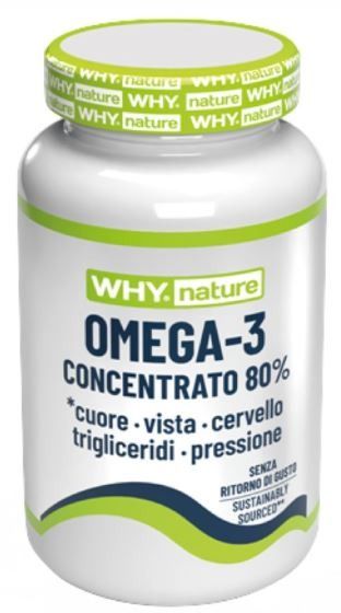 OMEGA-3 CONCENTRATO 80% 120SOFTGE - WHY SPORT