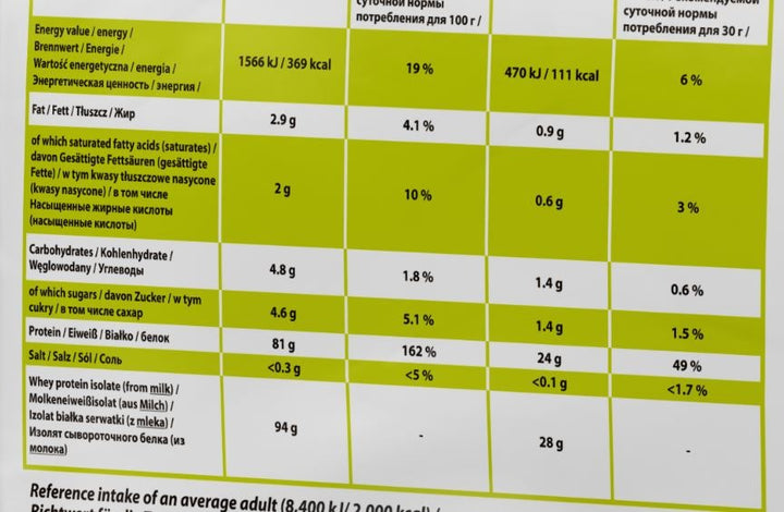 WHEY PROTEIN ISOLATE 700GR - HIRO LAB