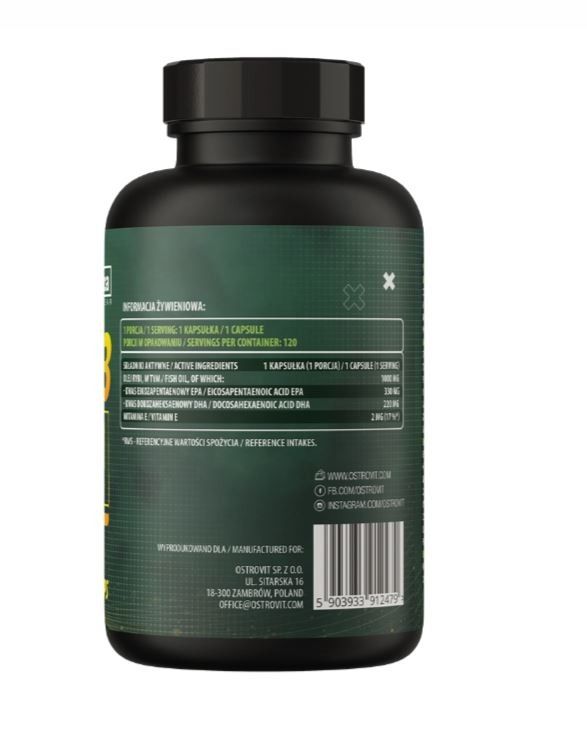 OMEGA 3 ULTRA 120 CPS - OSTROVIT