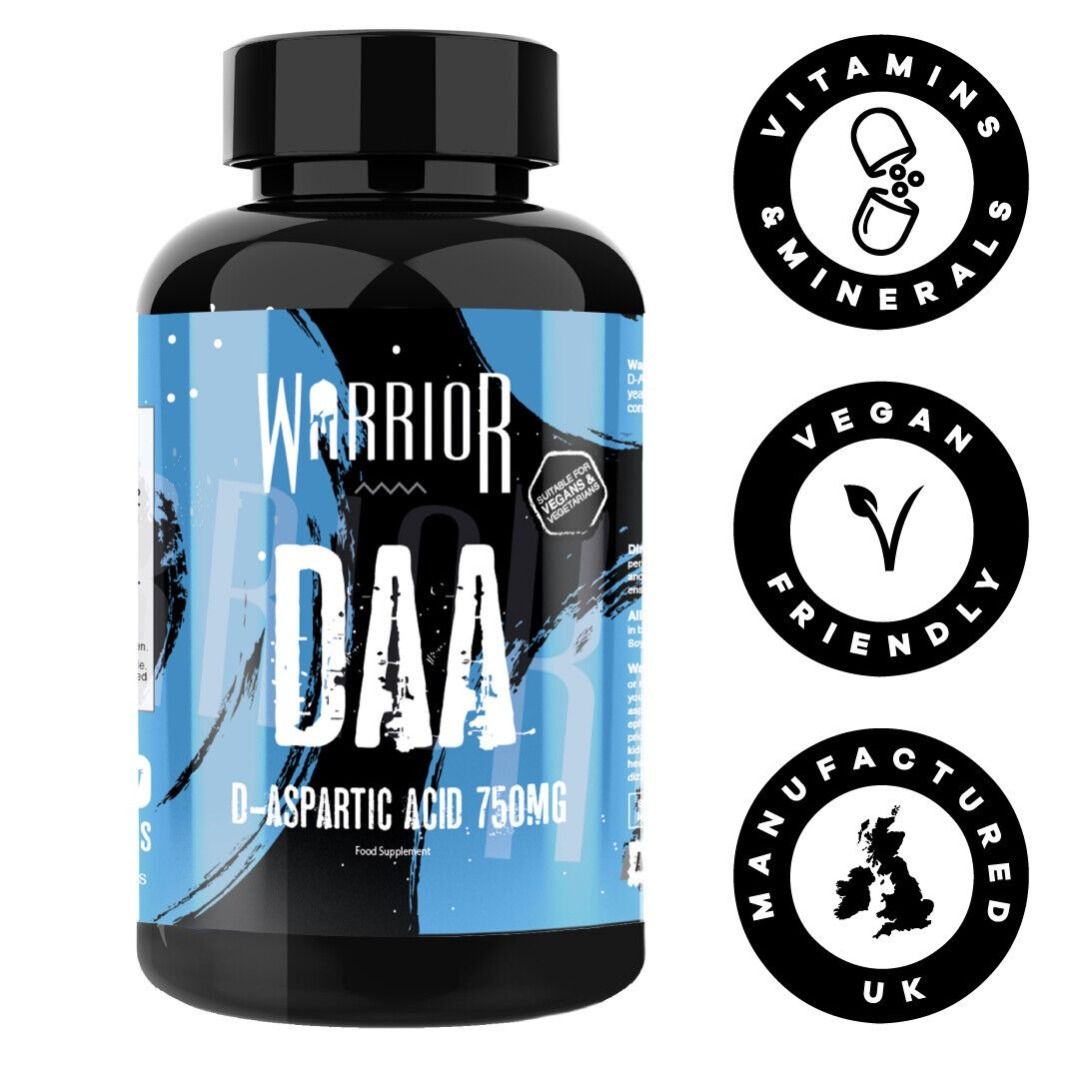 D-ASPARTIC ACID 750 MG - WARRIOR