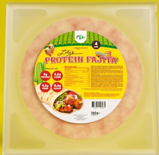 PROTEIN FAJITAS 160 GR - PROTELLA