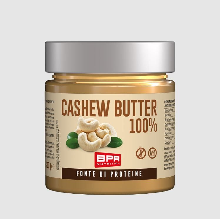 CASHEW BUTTER 200 GR - BPR NUTRITION