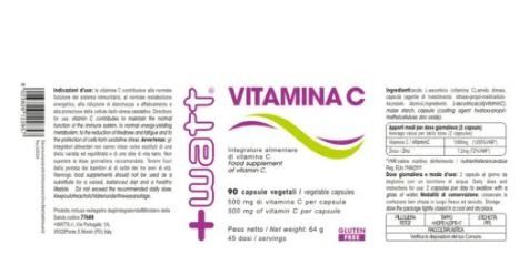 VITAMINA C 90 CPS - +WATT
