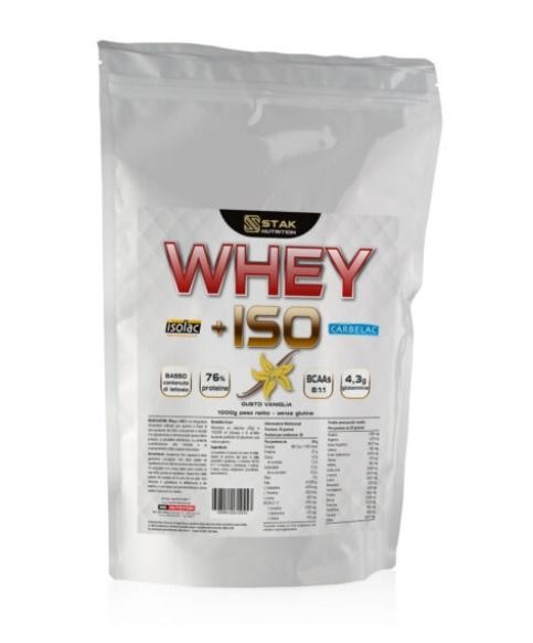 WHEY +ISO - STAK NUTRITION