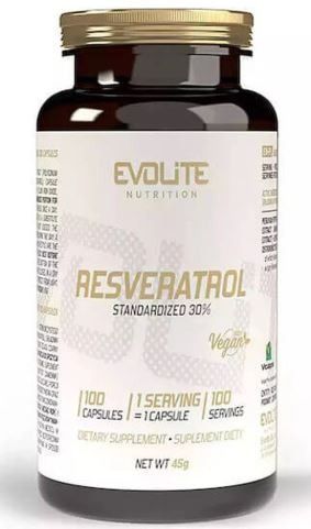 RESVERATROL 100CPS - EVOLITE NUTRITION