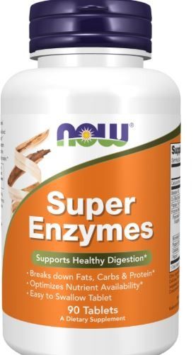 SUPER ENZYMES 90CAPS - NOW