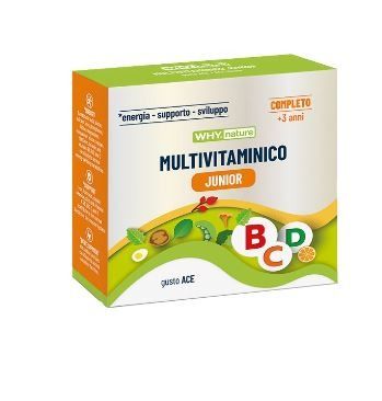 MULTIVITAMINICO JUNIOR 10 BUSTE GUSTO ACE  - WHY NATURE