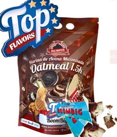 FARINA D'AVENA OATMEAL TOP FLAVORS 1,5 - MAX PROTEIN -