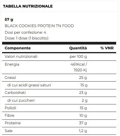 BLACK COOKIES PROTEIN 57GR - TSUNAMI