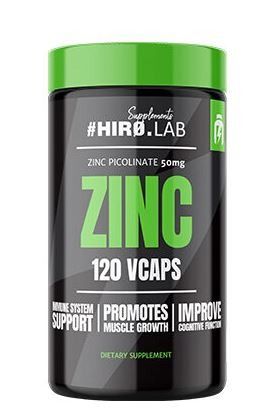 ZINCO PICOLINATO 120 CAPS 50MG - HIRO LAB