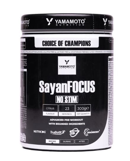 SAYAN FOCUS NO STIM 300 GR AGRUMI - YAMAMOTO NUTRITION