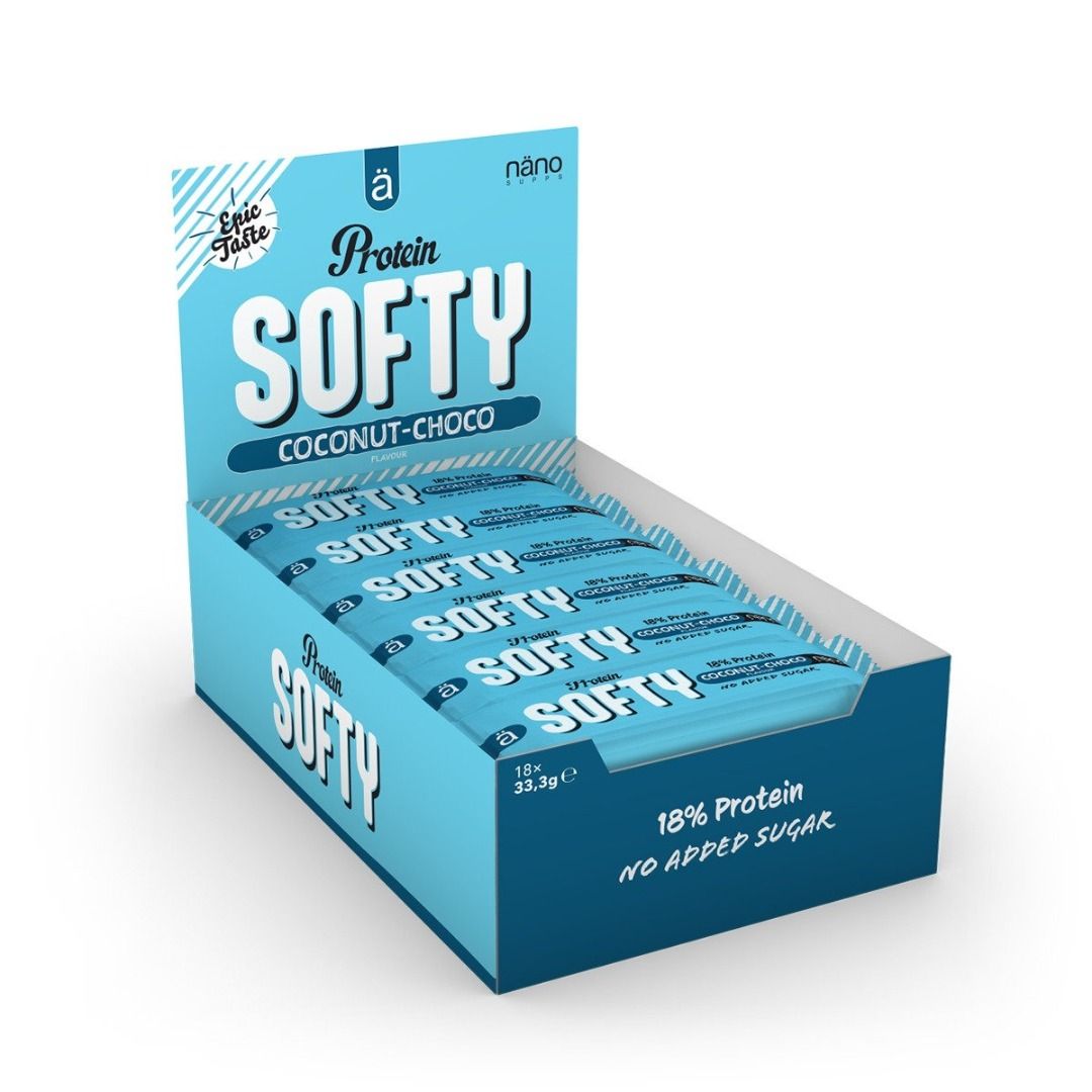 SOFTY PROTEIN BAR 33,3 GR - NANO SUPPLEMENTS