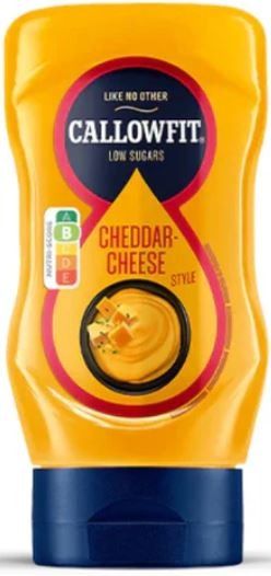 CHEDDAR CHEESE 300ML - CALLOWFIT