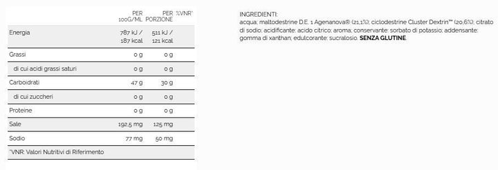 GEL DEXTRIN COMPLEX 65ML - WHY SPORT